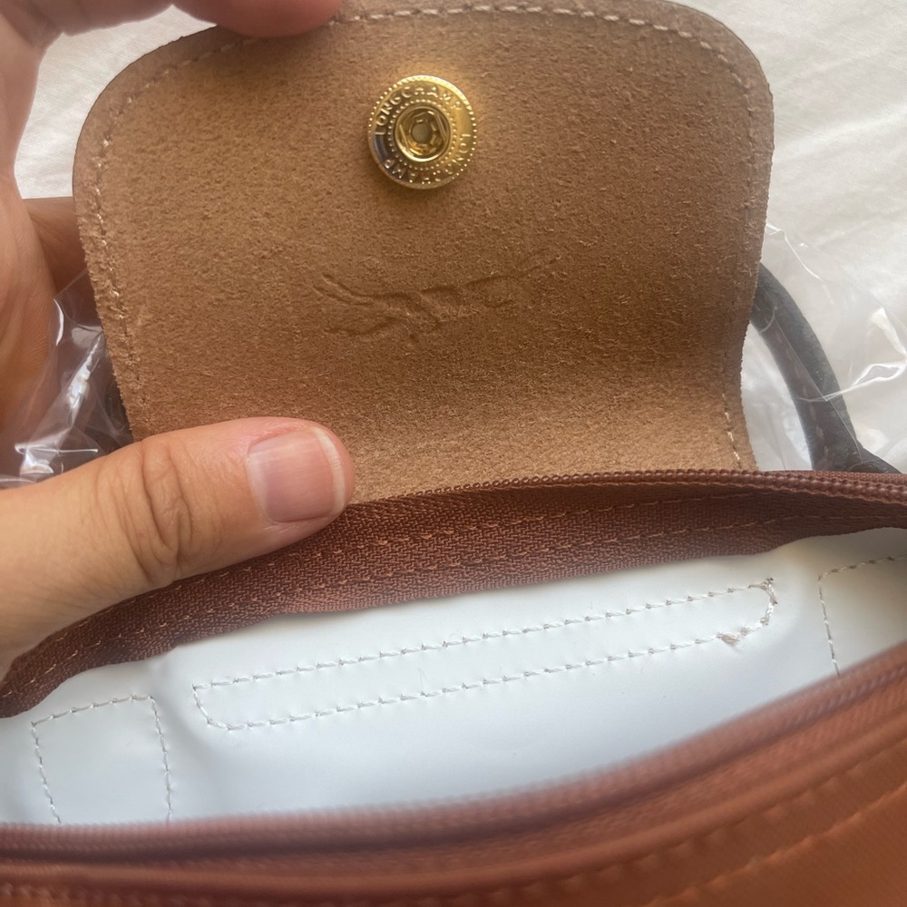 Longchamp mini cute bag cognac color - Picture 10 of 11